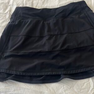 lululemon athletica Black Skater Skirt